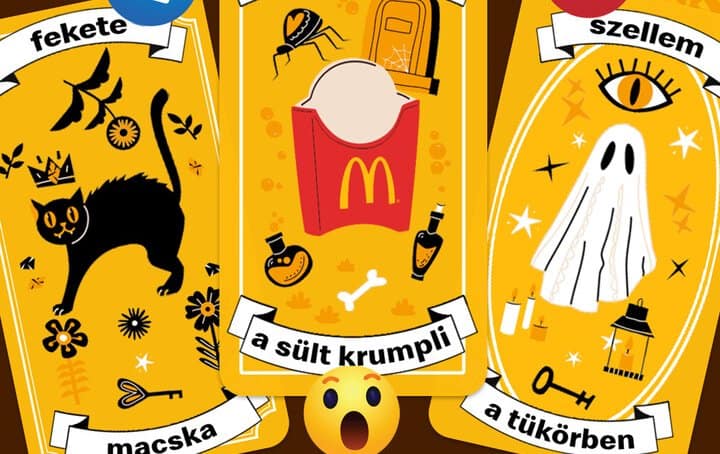 McDonald's jópofa Halloween promóciója fotó: Facebook